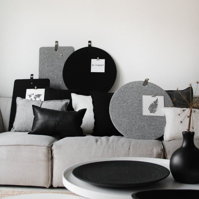 Memo Board aus Wollfilz