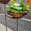 Gartenring RUST mit Schale Ø 35 cm