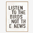 Poster BIRDS 70x50 cm von Maaike Koster
