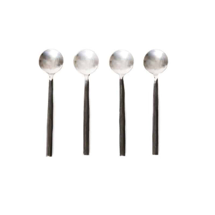 Espressolöffel schwarz 4ere Set Orskov