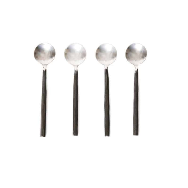 Espressolöffel schwarz 4ere Set Orskov