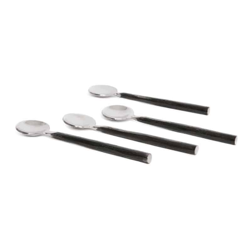 Espressolöffel schwarz 4ere Set Orskov