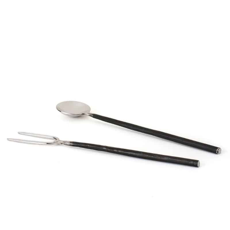 Besteck Tapas Set von Orskov in gehämmerter Optik