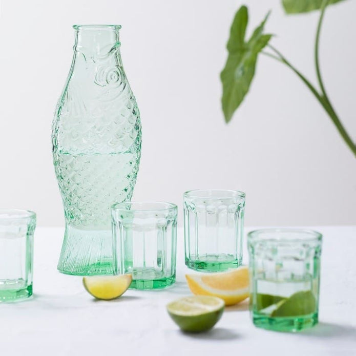 Glas Fish & Fisch grün Serax