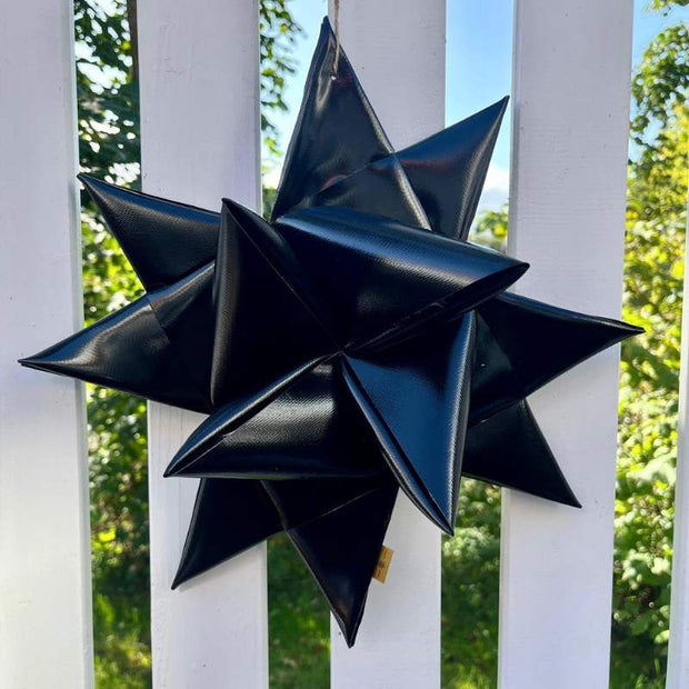 Stern für Indoor und Outdoor, wasserabweisend, schwarz