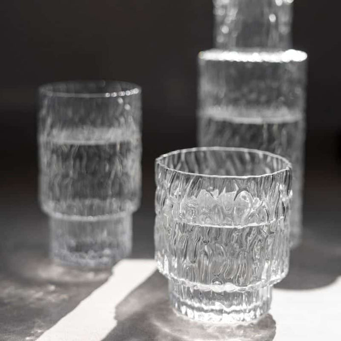 Geriffeltes Glas PRINSERYD von Storefactory 25 cl