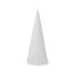 Weihnachtsbaum Stigamo, matte Keramik, weiss in drei Größen, Storefactory