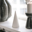 Weihnachtsbaum Stigamo, matte Keramik, weiss in drei Größen, Storefactory