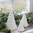 Weihnachtsbaum Norrskog von Storefactory, weiß, in drei Größen, Keramik