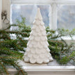 Weihnachtsbaum Norrskog von Storefactory, weiß, in drei Größen, Keramik