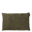Kissen Cord grün, rechteckig, 57x38 cm