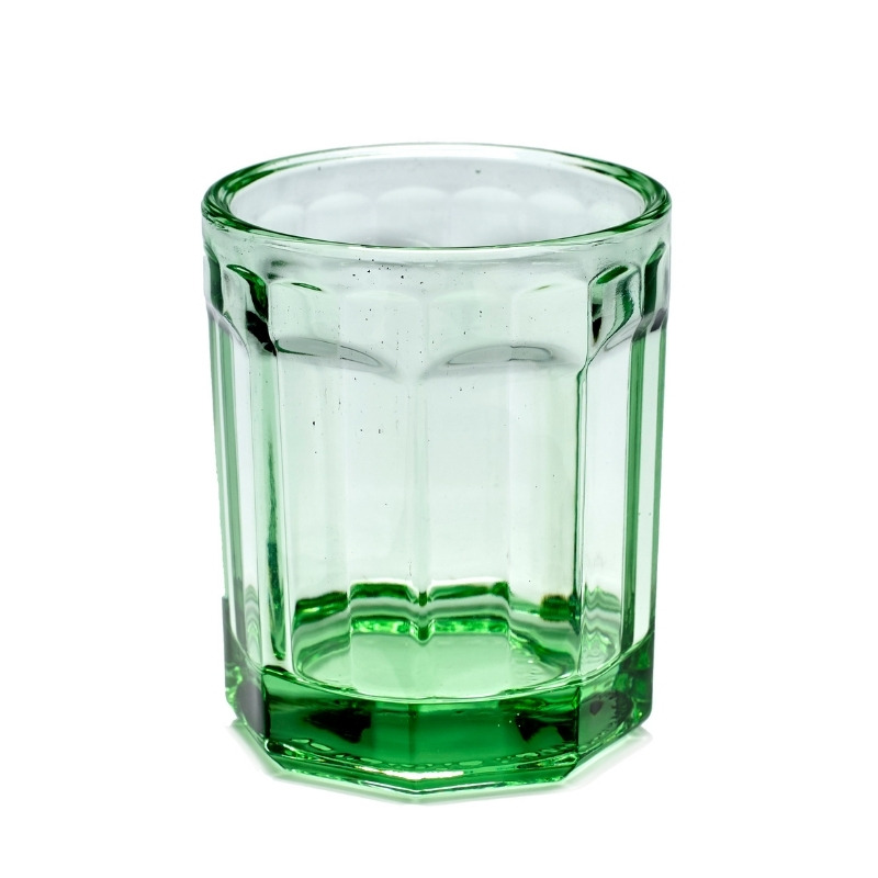 Glas Fish & Fish  4er Set, transparent grün