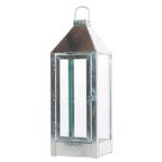 A2 Living Laterne Maxi 60 cm, verzinkt, silber, wetterfest