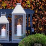 A2 Living Laterne Maxi 60 cm, verzinkt, silber, wetterfest