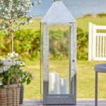 A2 Living Mega Hightower 100 cm, verzinkt, silber, wetterfest