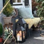 Schwarze Laterne Midi 42,5 cm hoch von A2 Living