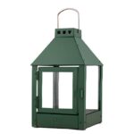 A2 Living Laterne Mini Quadro 27,5 cm, verzinkt, olivgrün, wetterfest