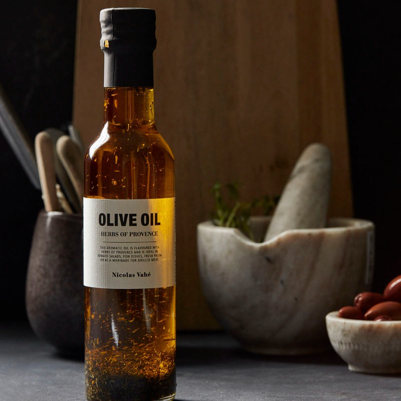 Natives Olivenöl extra, mit Kräutern der Provence von Nicolas Vahe