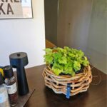 A2 Living Rattan Korb, Schale mini für Indoor und Outdoor, naturbelassen