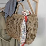 Shopper aus Seegras, Tasche mit Henkel, im 2er Set