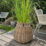 A2 Living Kubu Rattan Korb Pear Maxi