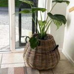 A2 Living Kubu Rattan Korb Pear Maxi