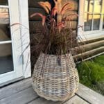 A2 Living Kubu Rattan Korb Pear Maxi
