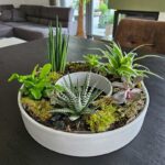 grauer Kerzenhalter The Ring von House Doctor aus Polystone