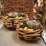 2er Set Rattanschalen in den Größen Ø 36cm und 54 cm von A2 Living