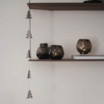 Braune Windlichter und Vase Bunch aus Glas von DBKD