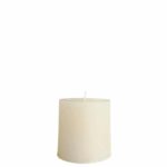 Kerze 10x10cm off white