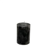 Kerze 7x10cm schwarz