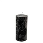 Kerze 7x15cm schwarz