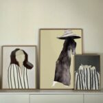 Art print, Poster Dancing Woman 70x50 cm
