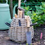 Rattankorb Pear 29 x 30cm in Birnenform aus Kubu-Rattan A2 Living