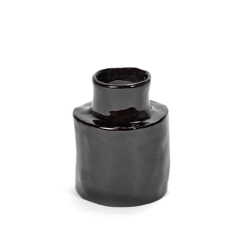 Vase Héléna schwarz in fünf Größen
