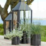 Blumentopf 3er Set schwarz von A2 Living