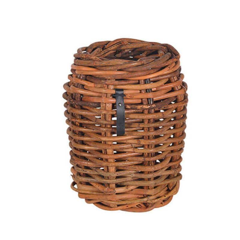 A2 Living Rattan Korb Mini rund Durchmesser 32 cm, Höhe 40 cm