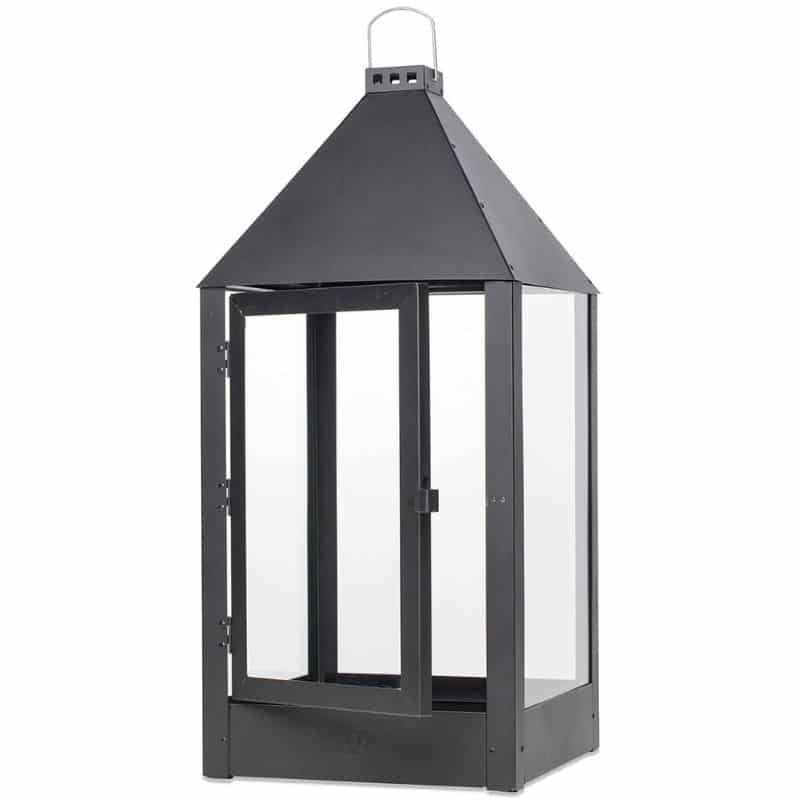 Laterne Mega 70,0cm hoch von A2 Living, schwarz wetterfest