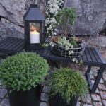 Schwarze Laterne Midi 42,5 cm hoch von A2 Living