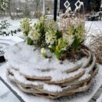 A2 Living Rattan Korb, Schale für Indoor und Outdoor, naturbelassen