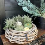 A2 Living Rattan Korb, Schale maxi für Indoor und Outdoor, naturbelassen