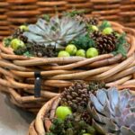 A2 Living Rattan Korb, Schale mini für Indoor und Outdoor, naturbelassen