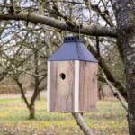 Vogelhaus Birdy Sleep aus recyceltem Holz von A2 Living