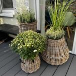 A2 Living Kubu Rattan Korb Pear Maxi