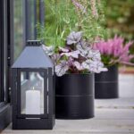 Pflanztopf schwarz von A2 Living im 3er Set