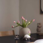 Cooee Vase Ball 20 cm Durchmesser in Farbe Sand
