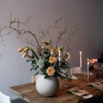 Cooee Vase Ball 20cm Durchmesser in Farbe Sand