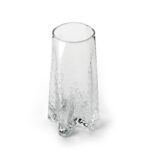 Vase Gry von Cooee 30 cm hohe mundgeblasene Vase kristallklar