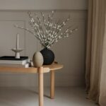 Vase Kaia 15cm von Cooee in der Farbe schwarz
